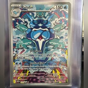 200/197 Palafin Full Art Illustration rare- Obsidian Flames Pokemon